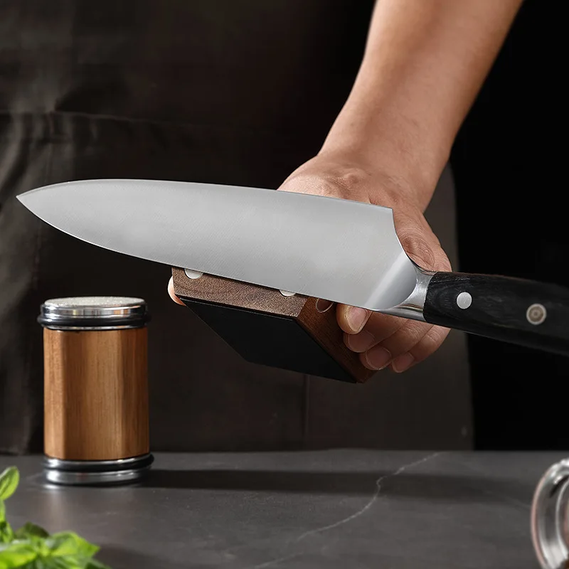 Oem Detachable Professional Stainless Steel Wooden Knife