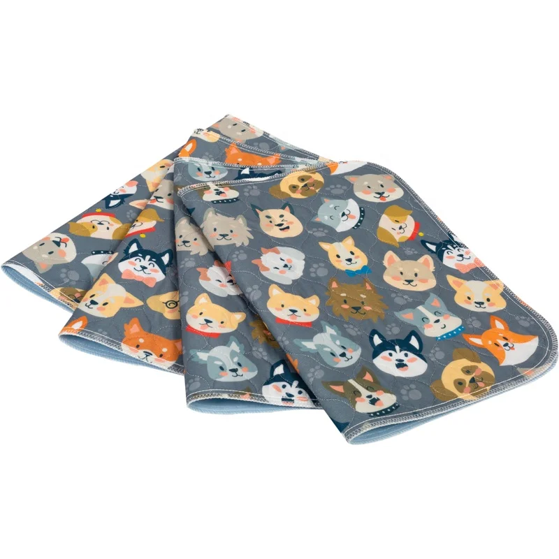 Washable Puppy Pads Dog Training Pads Waterproof dog pee pads factory