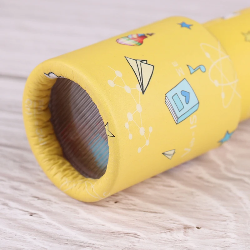 Волшебные классические развивающие игрушки, детский необычный мультяшный интерактивный вращающийся калейдоскоп