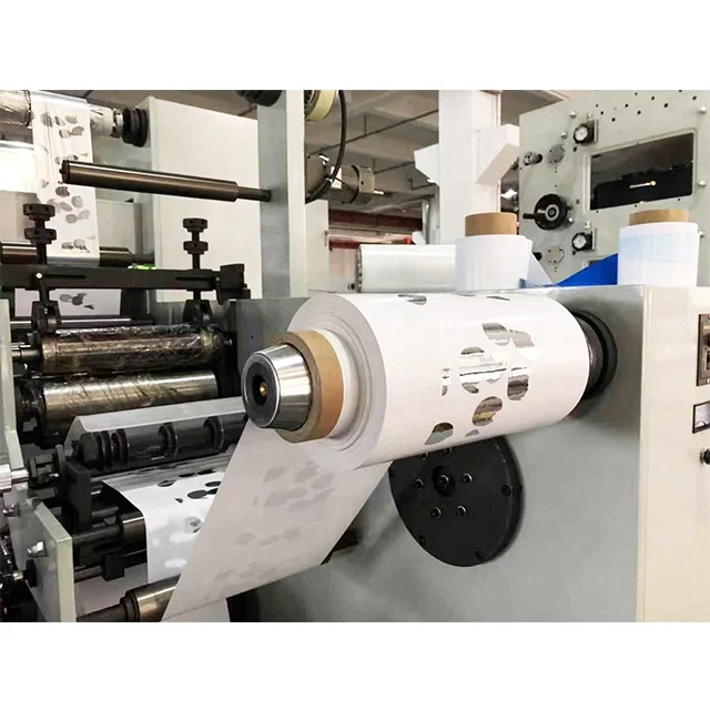 High Quality Automatic 1-Color Flexo Printing Machine for Paper Labels for Paper Label Printers Factory Price