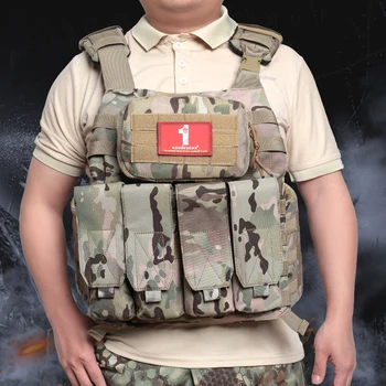 Plate Carrier Tacticad  Protective Vest Assault Safe Quick Release Laser Cutting Tactical Vest Chalecos Tactical Outdoor Vest