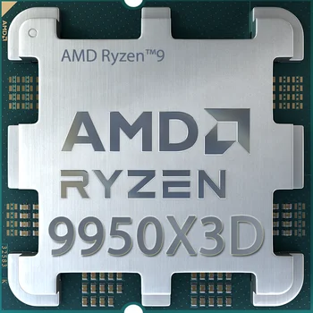 Newest AMD Ryzen 9 9950X3D 16-Core CPU, Zen 5 4.3GHz, 170W - Ideal