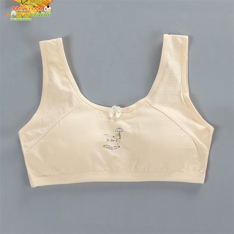 8-16 Years Undershirt Kids Underwear Baby Bra Training Bra Girls