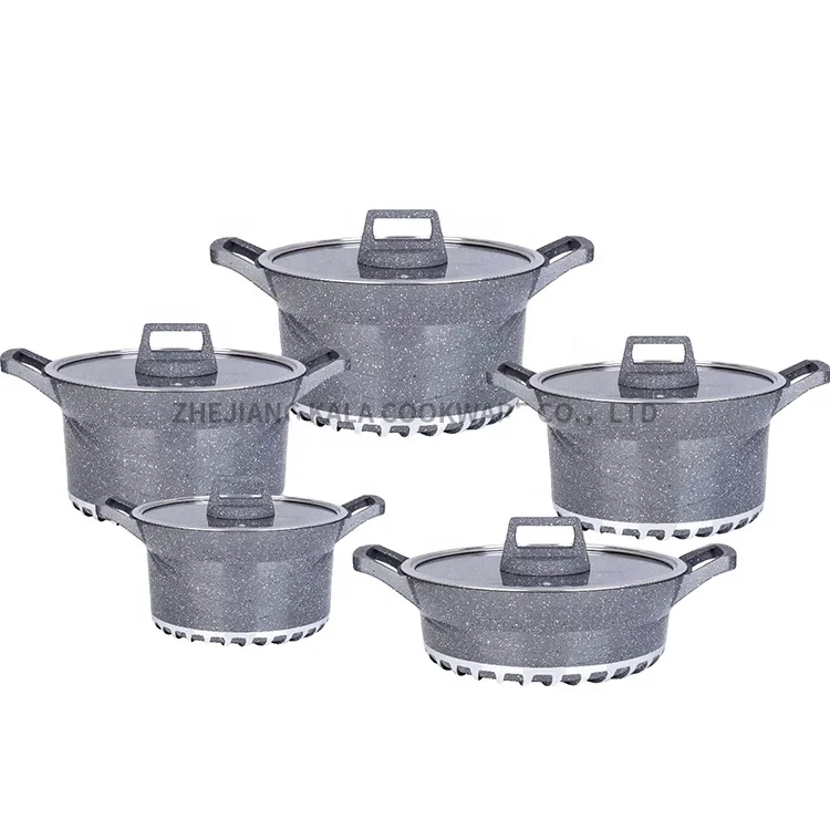 10 Pcs Original Bosch Granite Cookware set – Adeen's Fashion House