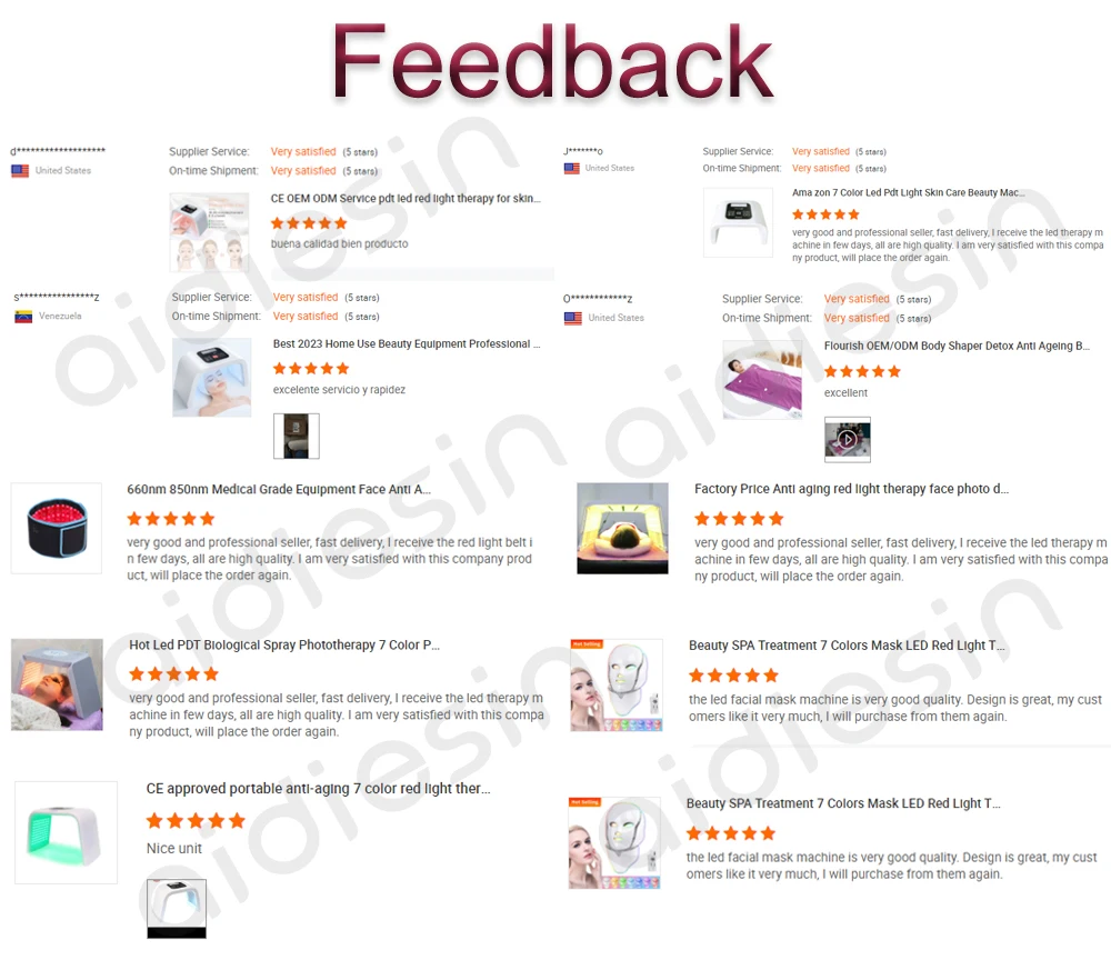 Face Acne Wrinkle Remover Device Far Infrared Colorful Skin Care Mask Pdt Led Light Therapy Machine