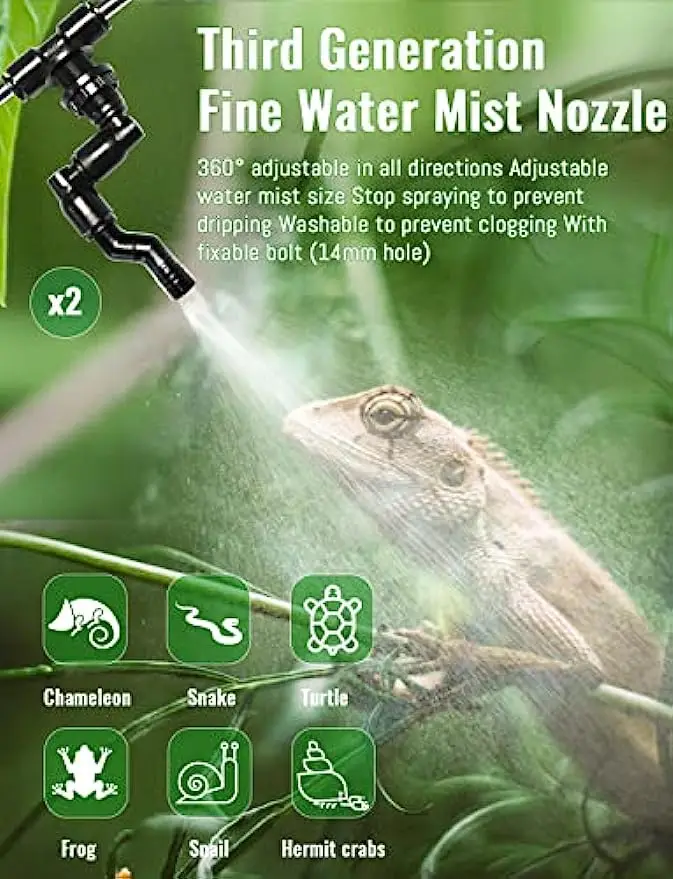 Smart Humidifier Timed Plant Spray Kit Breeder Box Automatic Sprayer