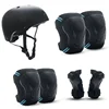 Black plum blossom helmet-black blue cow head protectors