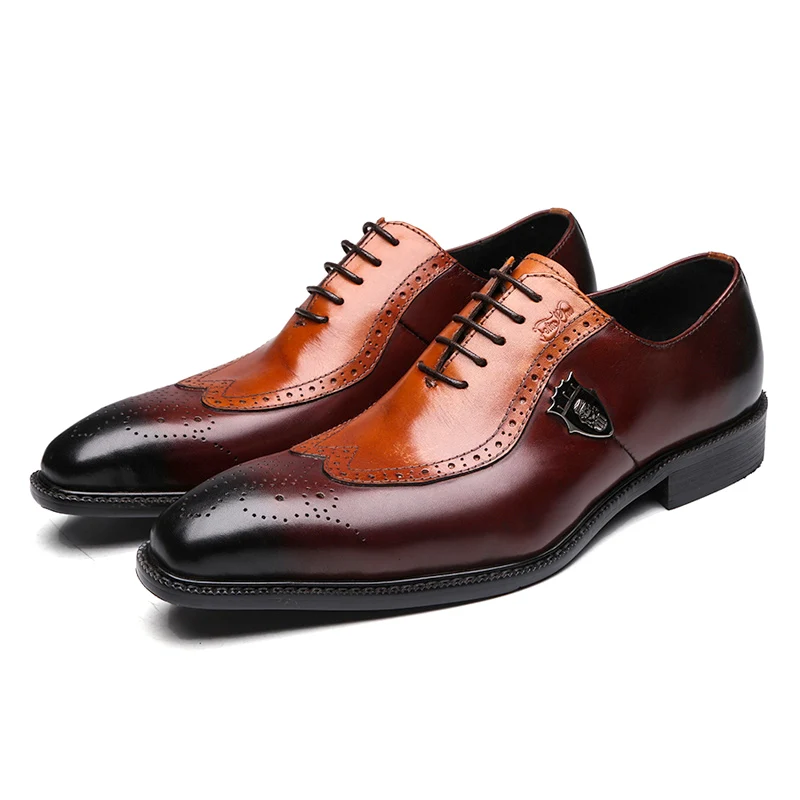 chinese dress ladies Alan Payne Clark Calfskin Cap Toe Oxford Black