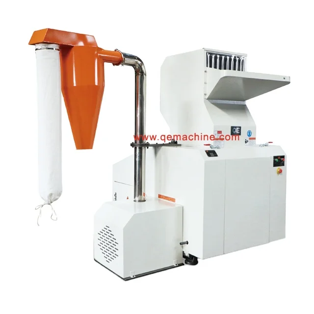 QE Granulators Easy Operation and Quick Blade Replacement Low Noise Smooth Operation Sound Proof Plastic Crusher Machine