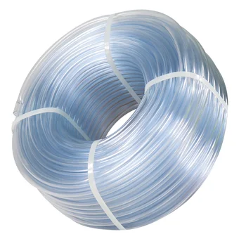 PVC  Vinyl Tubing Water Oil PVC Clear Single Pulse Pipe Plastic Flexible  Transparent Hose