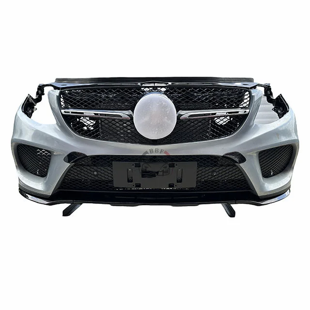 High Quality Used Front Bumper for Mercedes Benz GLE AMG 43 293 Second-Hand Condition