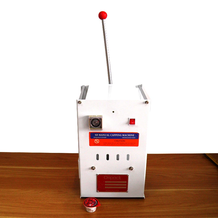 Manual Cup Lid Sealing Machine Plastic Cup Sealer Machine/Yogurt Cup Sealer