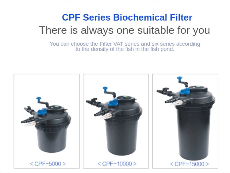 Sunsun Water Filter Fish Pond Filter Vat For Pond And Fish Farm Garden