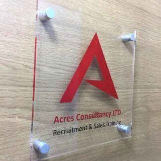 Пользовательские акриловые знаки из перспекса офисные