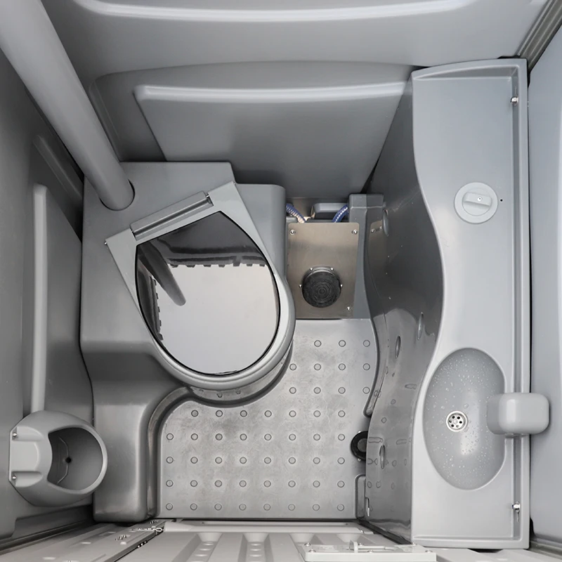 Toppla Factory Portable Toilet Price Modern Portable Toilet Cabin Big Waste tank Outdoor Plastic Toilet in Stock