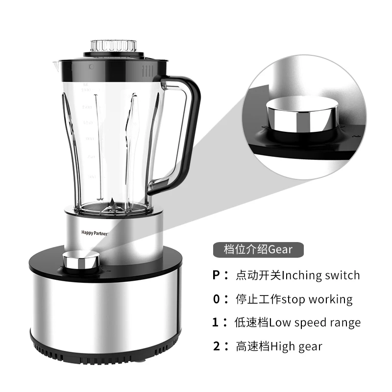 Happy Partner XF171Juicer Set High Speed Electric Grinder Mixer Juicer Blender