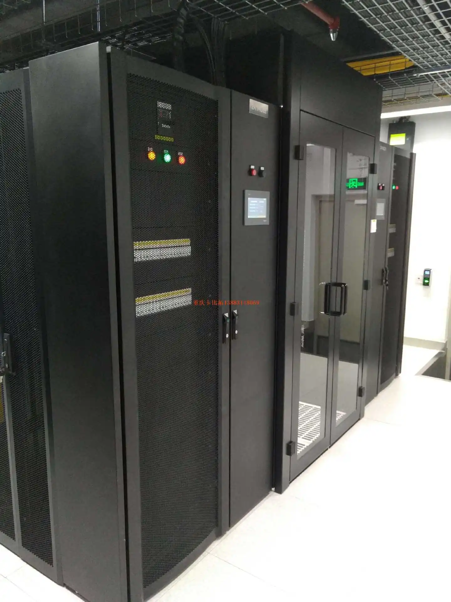 W-TEL шкаф для серверной комнаты 42U решение микро-интегрированного центра обработки данных сборный модульный