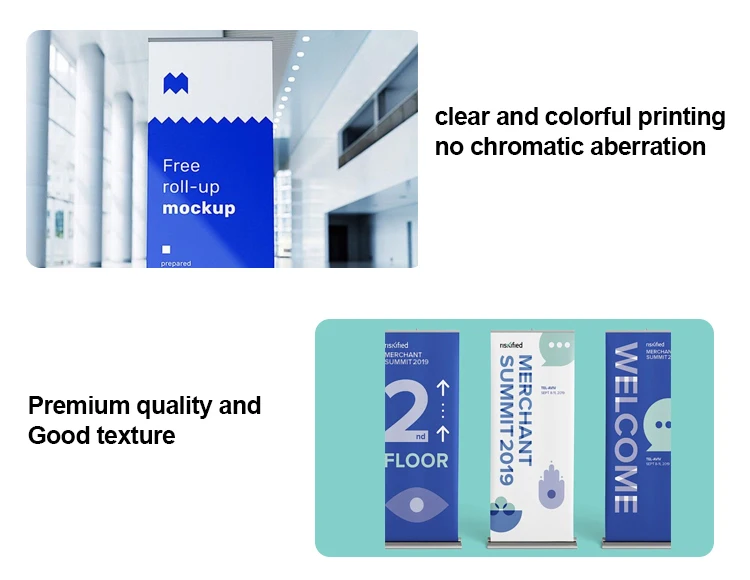 TREES 350 Roll-up Banner Printable PVC Roll- up Banner Poster Material Glossy White Eco Solvent Printing Vinyl Roll manufacture