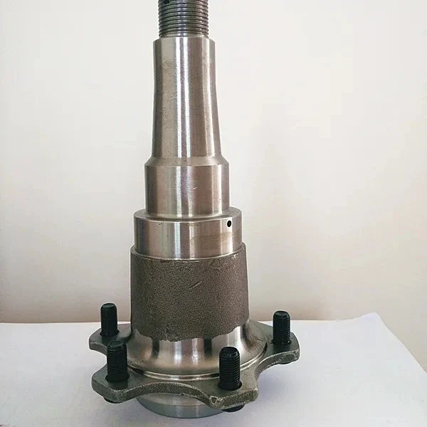 Forging  Factory Customized Metal Forged Trailer Axle Spindle for Trailer Part