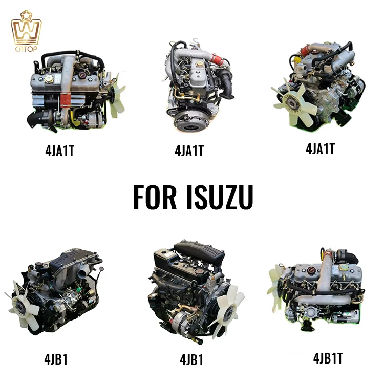 For ISUZU D-MAX PICKUP ISUZU TRUCK Car Engine Accessories ISUZU TRUCK Auto Parts Gas Petrol Engine 4JB1 4JB1T 4JA1T