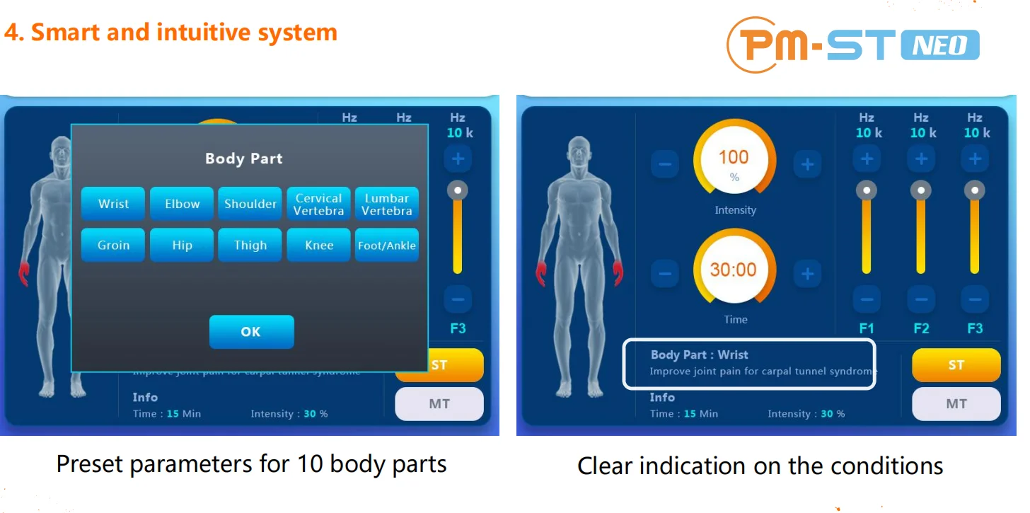 High Quality Physiotherapy Extracorporeal Magneto EMS Therapy Pain Relief Magnetotherapy Equipment