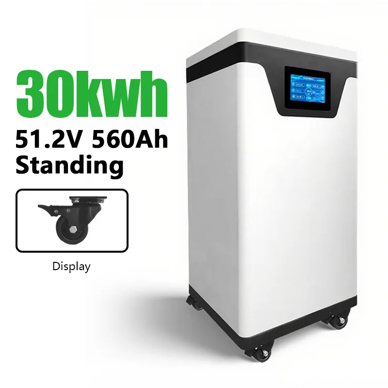 10 Years Warranty Low Voltage Floor Stand Solar Energy Storage Batteries 10KWH 20KWH 30KW Lifepo4 Solar System Lifepo4 Battery