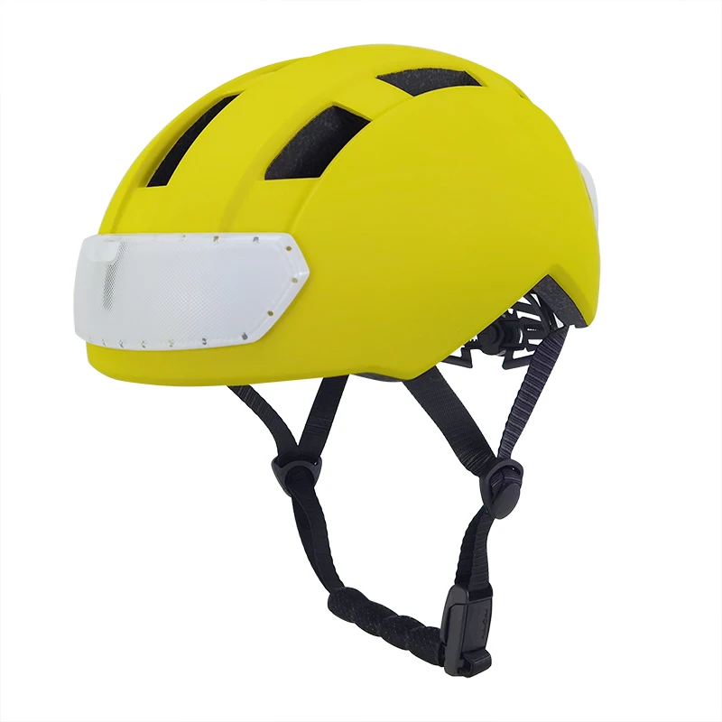 Commuter Road Bike Helmet Bicycle Cycling Helmet With Light Adjustable