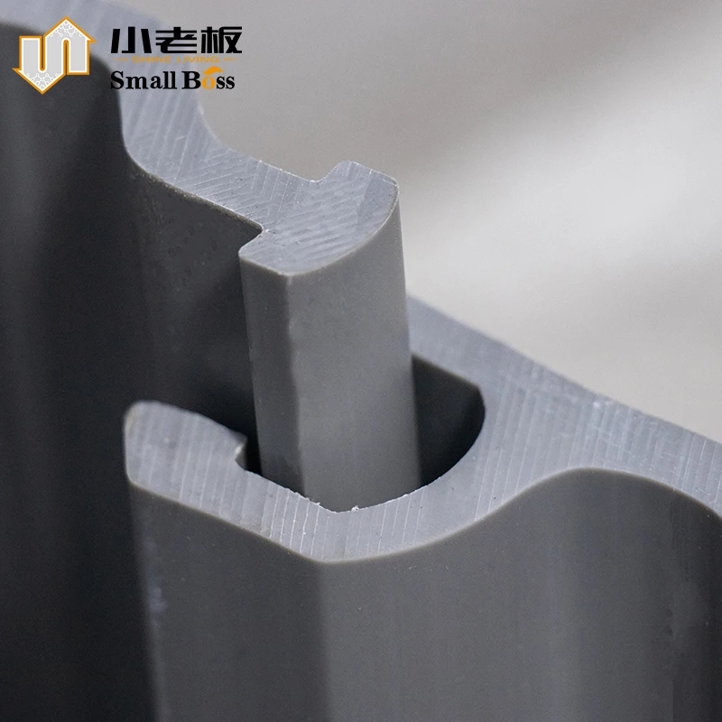 Strong Plastic Sheet Pile U Type Seawall Retaining Wall Vinyl Sheet Piling U Sheet Pile for Water Control Solution