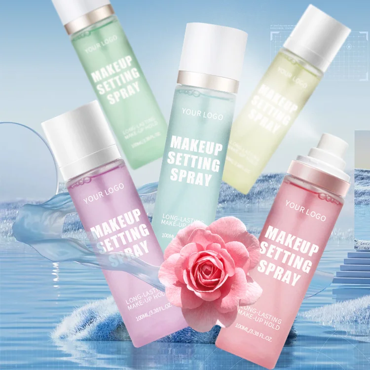 Private Label Vegan Moisturizing Setting Spray Moisturizing Face Makeup Long Lasting Waterproof Setting Spray