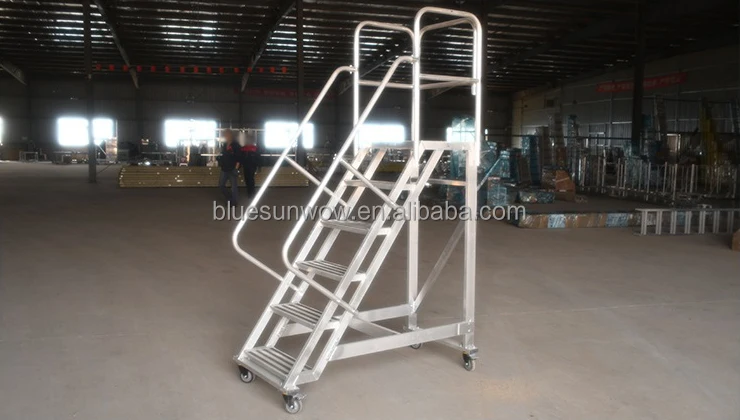 Aluminum Mobility Bridging Steps Double Side Ladder Industrial ...