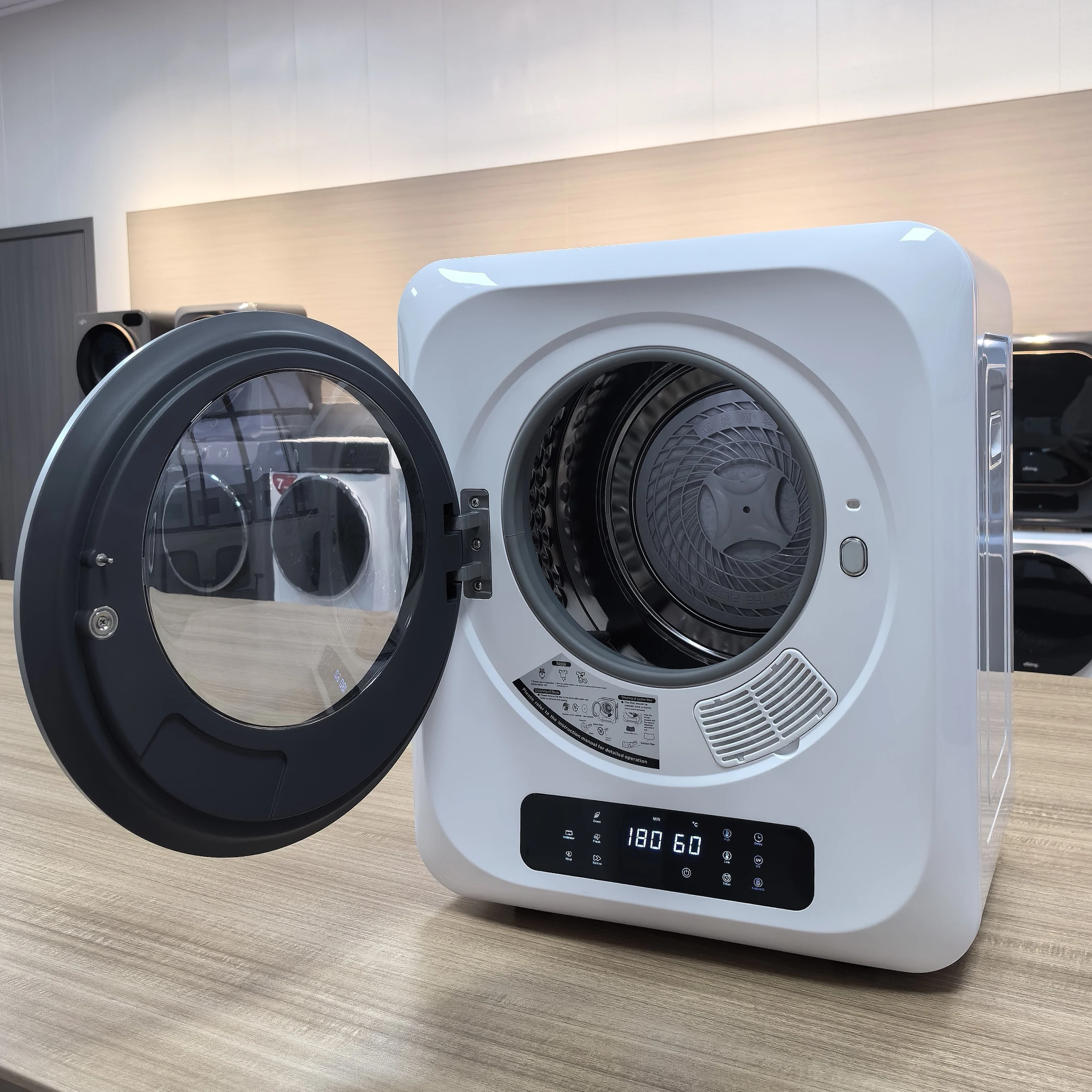 New Arrival Portable Mini Electric/Tumble Dryer Machine Automatic for  Household Car RV for Home or Travel