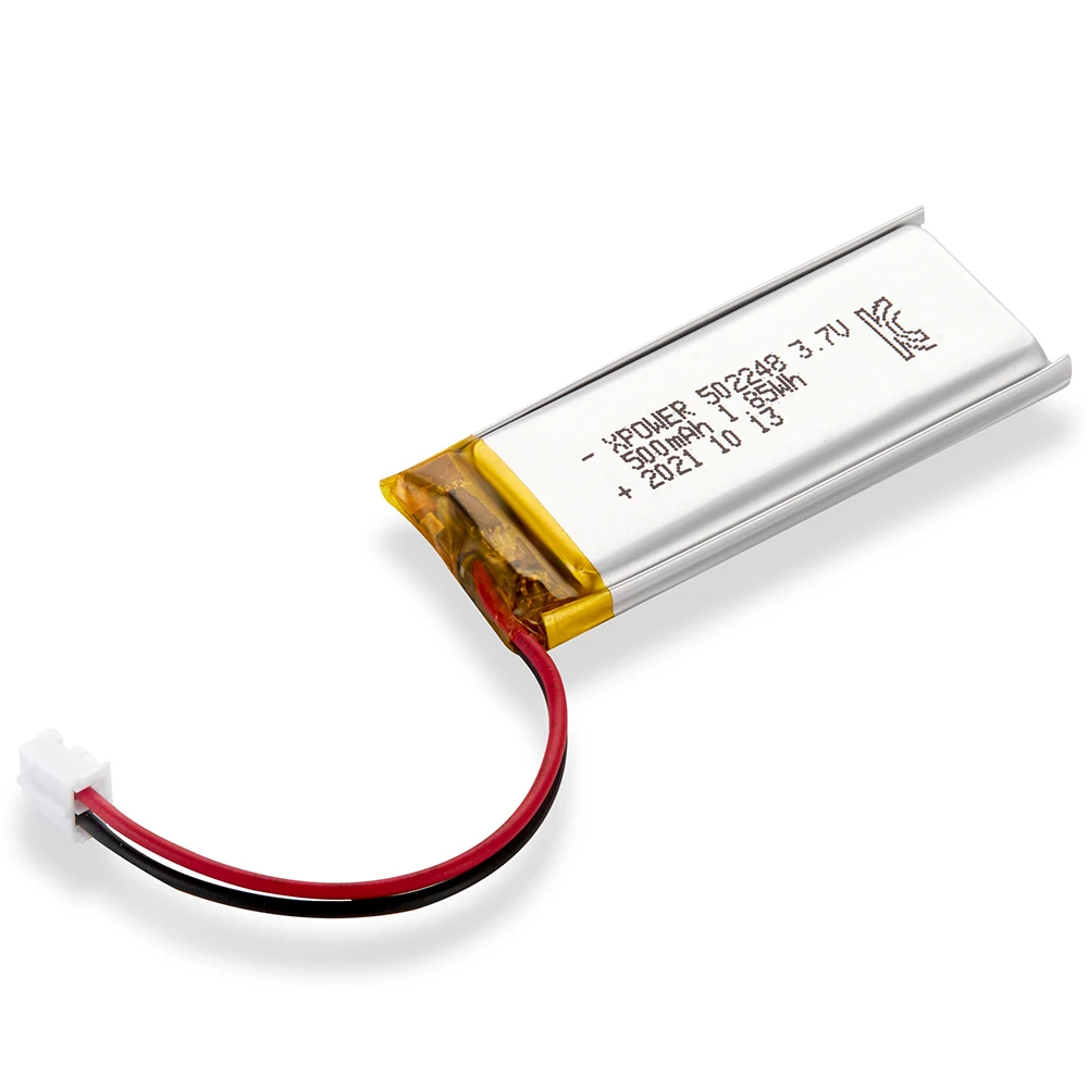 3.7v 500mah Customized Lithium Polymer Battery For Smallest Long Term Eeg Recorder factory