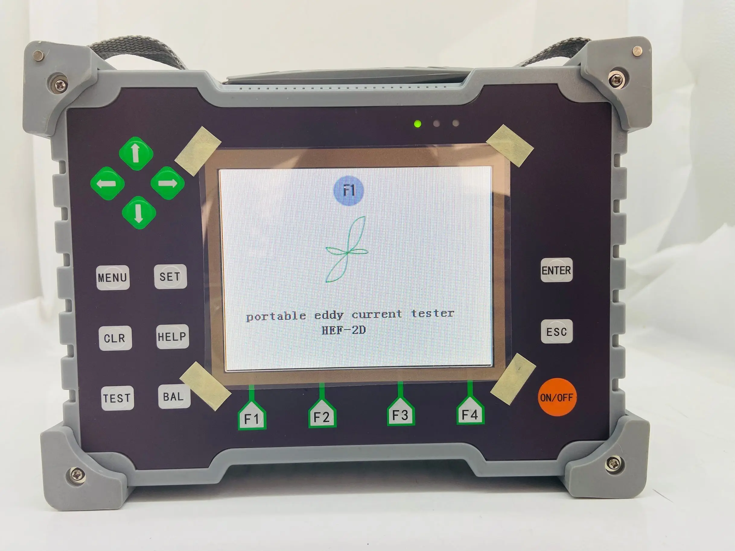 HEF-600 Eddy Current Flaw Detector - Real-Time Readings