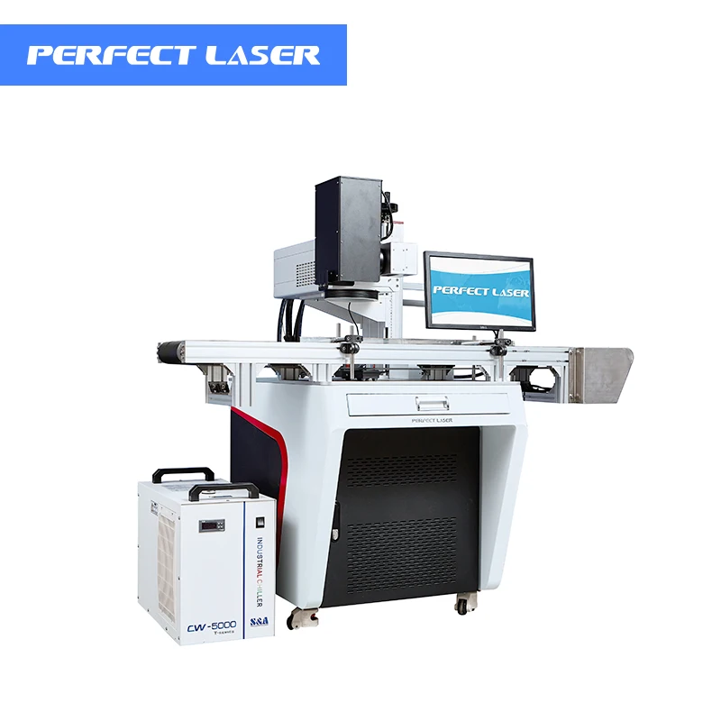 CCD Camera Automatic Visual Positioning System Industrial UV Laser Marking Engraving Machine