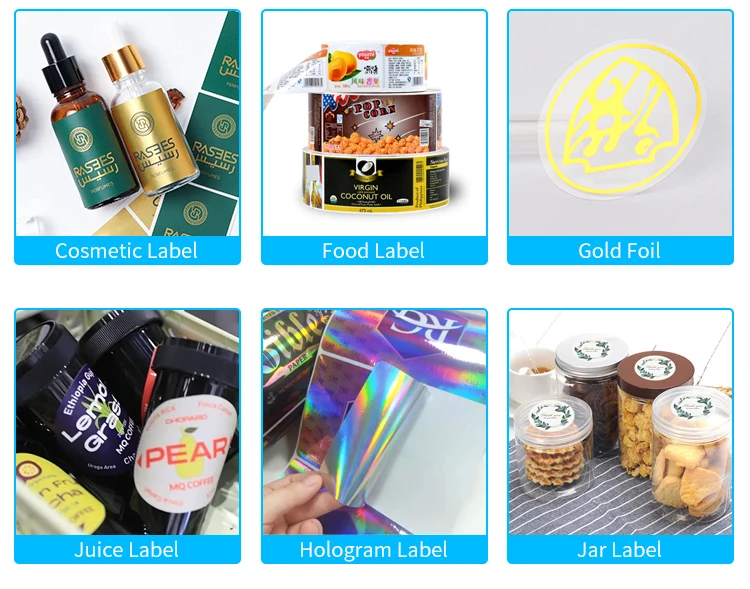 Adhesive Label New Style Gold Cute Thank You Supporting My Small ...