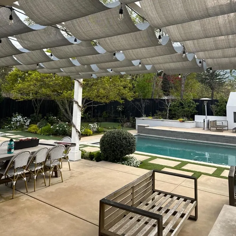 HDPE teleskop-Sonnenblende-Netz mit Installationszubehr Pavillon- Sonnensegel schiebeschublade-System Terrasse Welle Sonnenschutz Segel|  Alibaba.com
