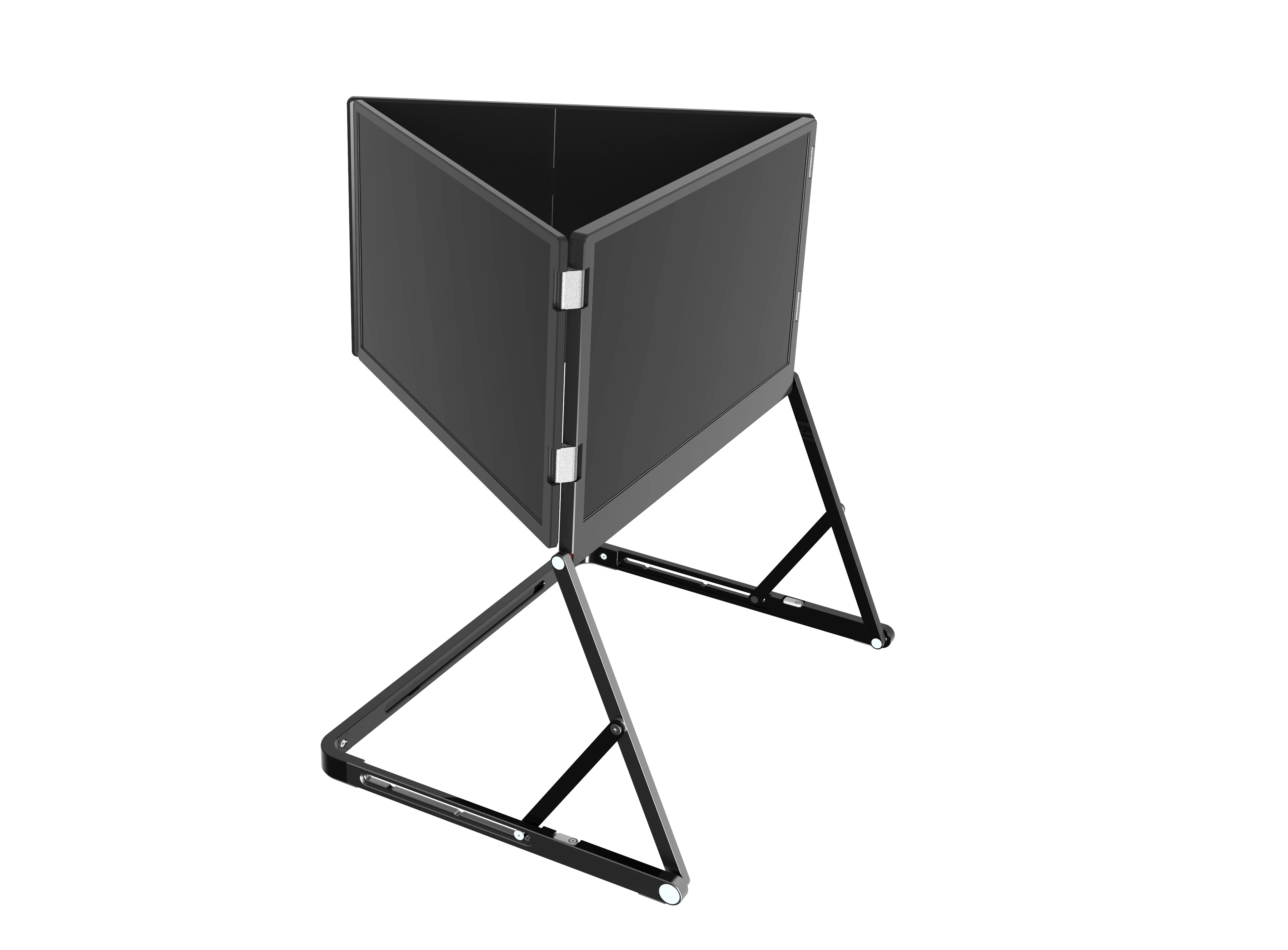 トリプルポータブルモニターラップトップ用TriCreate 15.6