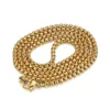 Gold Round Box Chain 3MM*60CM