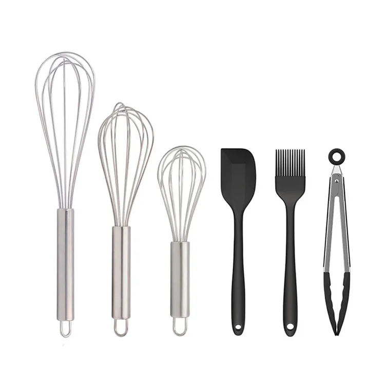 Kitchen Cooking Silicone Whisks 3 Pack Sturdy Colored Balloon Egg Beater -  Buy Egg Mini Whisk,Egg Whisk,Mini Whisk Product on Alibaba.com