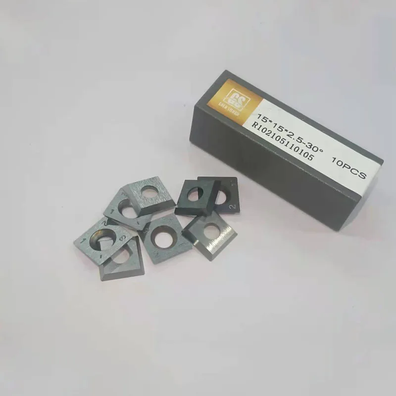 DiamondCut Woodworking Carbide Indexable Inserts Turning Cutter Blades for Hard Wood