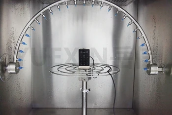IPX3 IPX4 IPX5 Waterproof Test Chamber with Top-Down Water Jet and 380V Power Supply