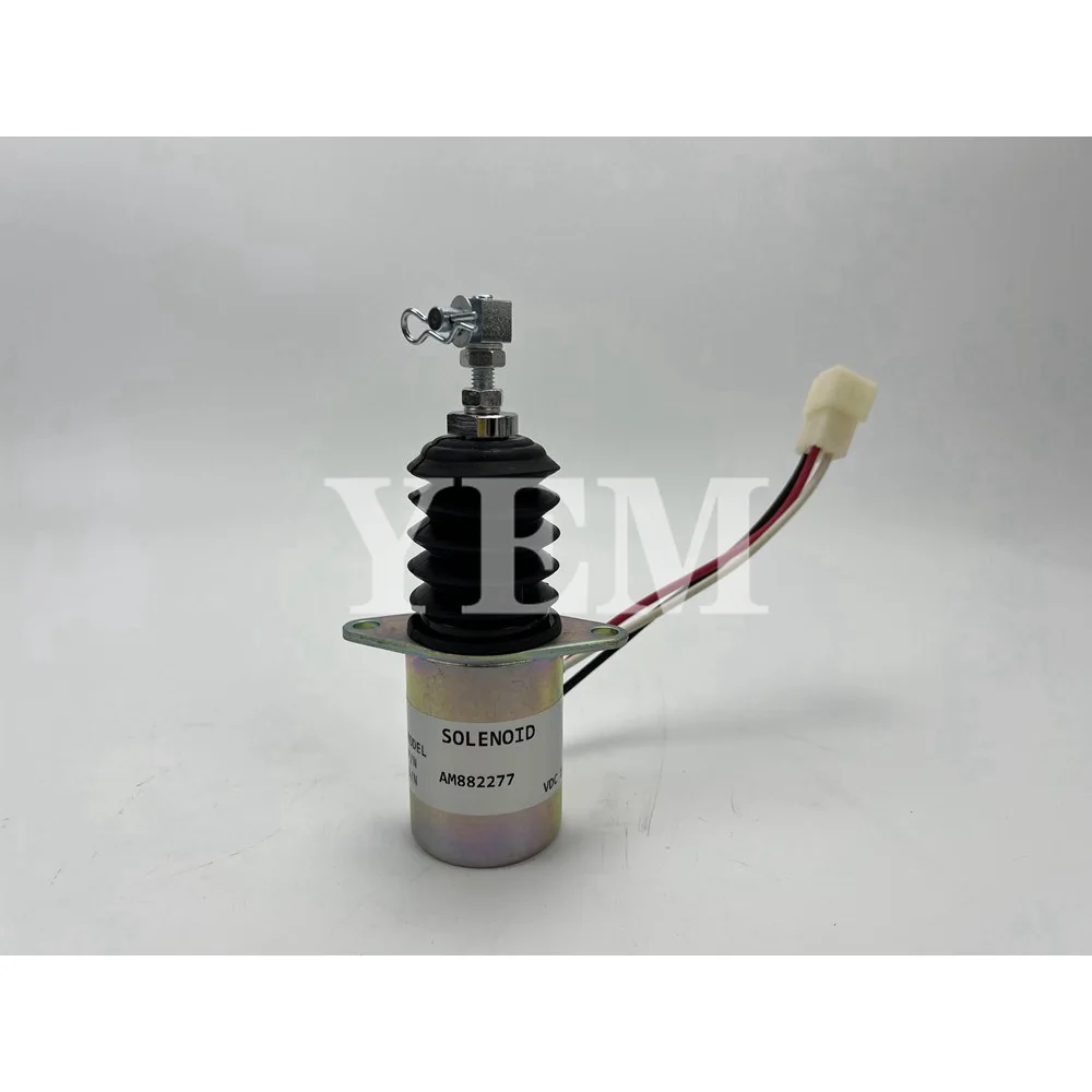 New Original Quality Fuel Shut Off Stop Solenoid AM882277 for Bobcat 670 Engine Overhaul Rebuild Kit