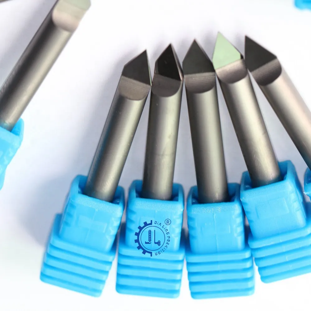 90 Degree Pcd Stone Engraving Cutting Tool Cnc Router Bits Engraving