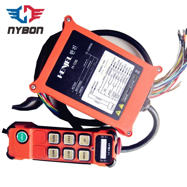 HENJEL H106 Type Crane Winch Use Wireless Remote Control