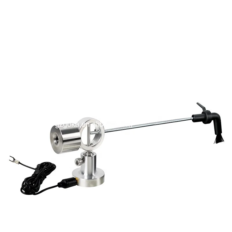Brosse Nettoyage Vinyle QWORK - Brosse Antistatique Fibre Carbone Disque Et Aiguille