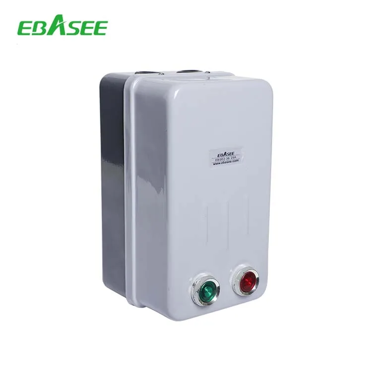 Electric Singles Phase 3 Phase Magnetic Starters AC Contactor DOL Motor Starter