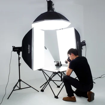 Godox SK400II 1200W Professional Photographic Lighting Kit with Softbox and Stand Photo Studio Accessories detail image