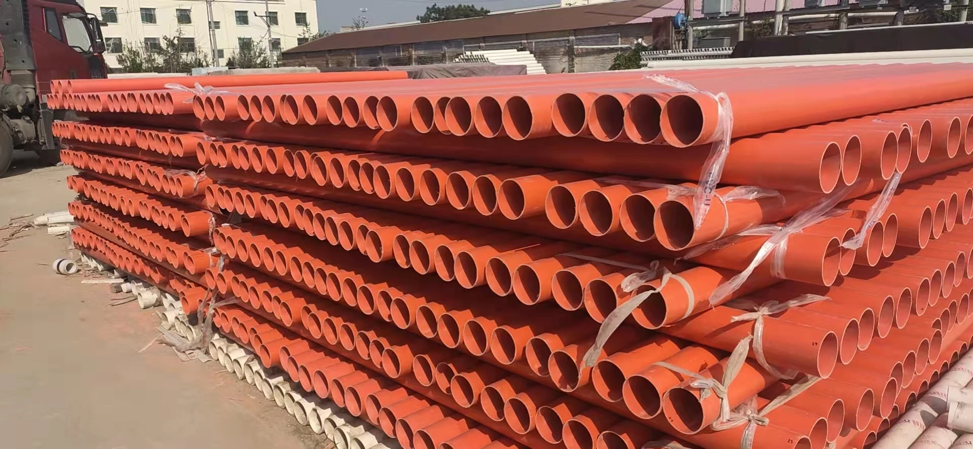 Water Pvc Pipe 3 Inch Orange Dwv Plastic Tube For Waste And Drain Buy
