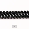5A Natural Black Tourmaline Beads