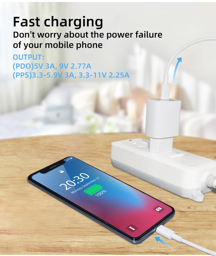 25w Original Super Fast Charger Power Adapter Usb Type C Pd Wall